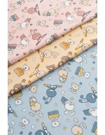 Toverukset, interlock (3 väriä)